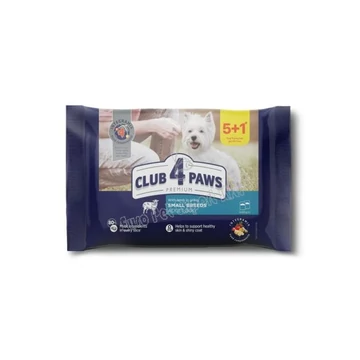 Club4paws alutasak 6x80g bárány ízesítés