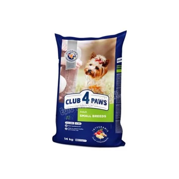 CLUB4PAWS dog táp kistestű felnőtt kutyáknak CSIRKE ízesítés