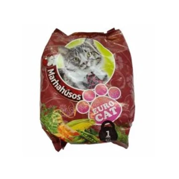 Euro cat száraz táp 1kg marha ízesítés