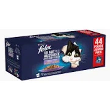 Felix Funtastix alutasakos eledel macskáknak 85g csirke, marha, tonhal, lazac