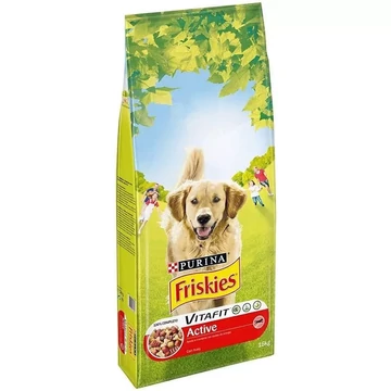 Friskies Active száraz táp felnőtt kutyáknak marha ízesítés