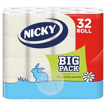 Nicky Big Pack toalettpapír 3rét, 32tek