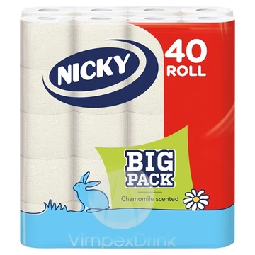 Nicky Big Pack toalettpapír 3rét, 40tek