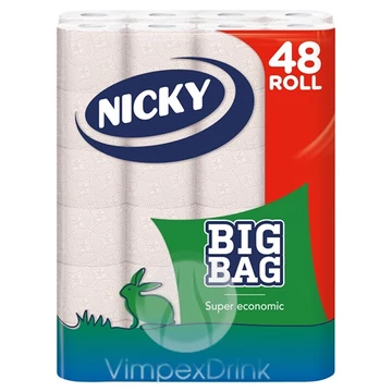 Nicky Big Pack toalettpapír 3rét, 48tek
