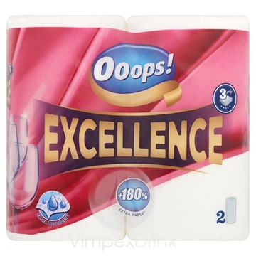 Ooops! Excellence háztartási papírtörlő 3rét, 2tek