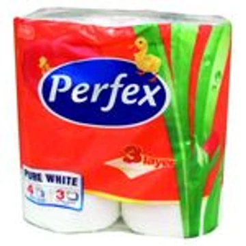 Perfex Toalettpapír 3 rét. 4tek