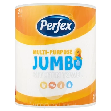 Perfex Jumbo papírtörlő 2rét, 1tek