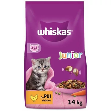 Whiskas Junior száraztáp kiscicák számára csirkével