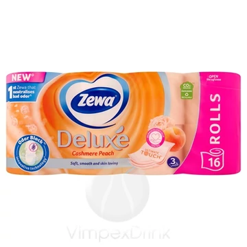 Zewa Deluxe Cashmere Peach toalettpapír 3rét. 16tek