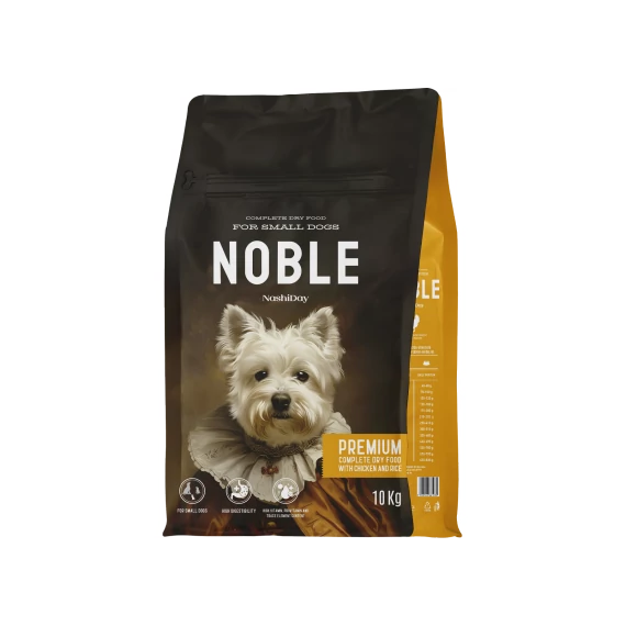Noble nashiday prémium kutyatáp 10 kg rizs-csirke ízesítésű