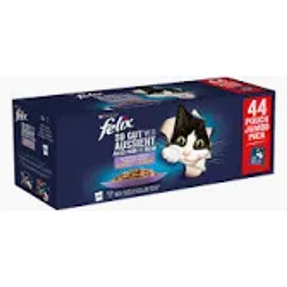 Felix Funtastix alutasakos eledel macskáknak 85g csirke, marha, tonhal, lazac
