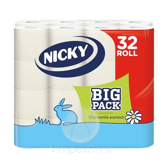 Nicky Big Pack toalettpapír 3rét, 32tek