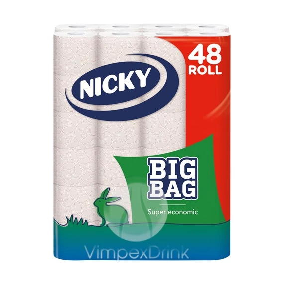 Nicky Big Pack toalettpapír 3rét, 48tek