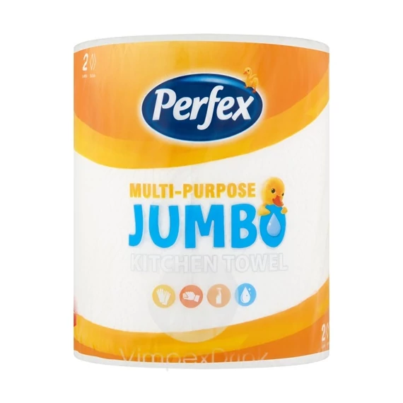 Perfex Jumbo papírtörlő 2rét, 1tek