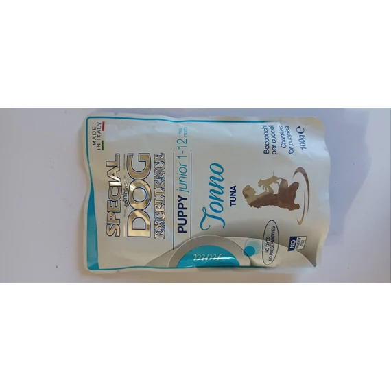 Special Dog Excellence alutasak kölyök kutyáknak 100 g tonhal ízesítés